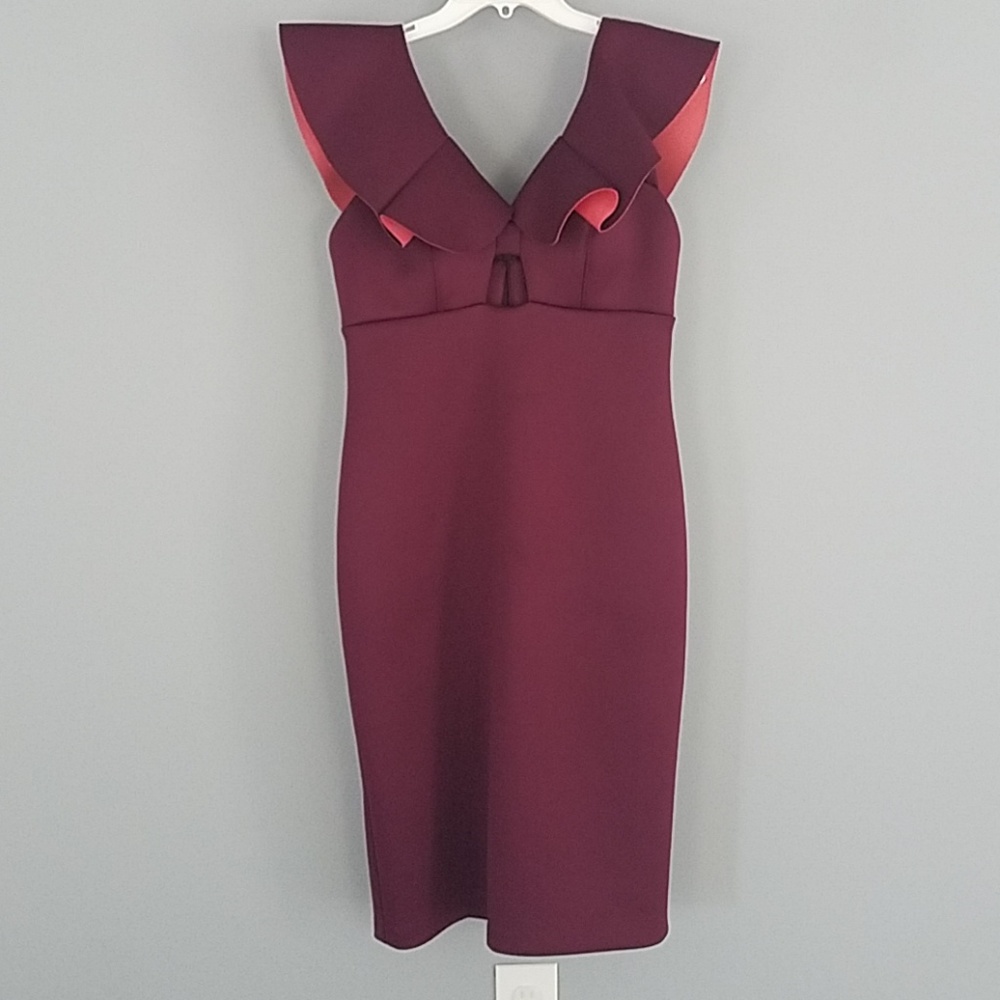 Gorgeous Gianni bini ruffle top dress